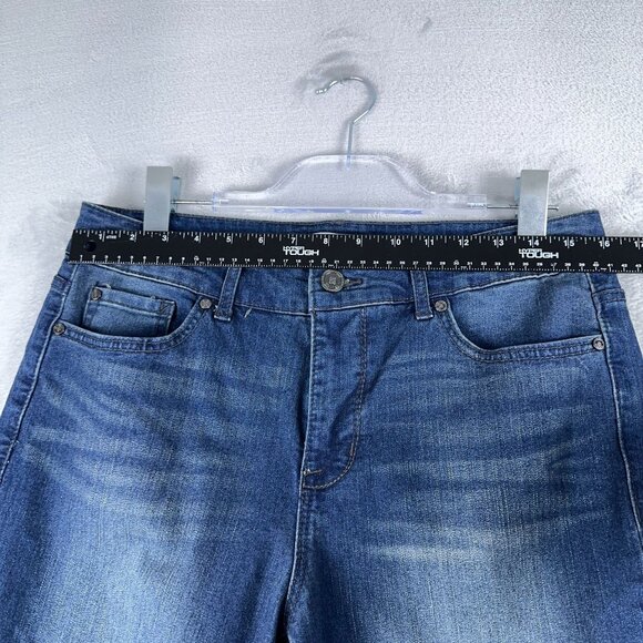 Code Bleu Chelsea Classic Straight Leg Jeans Women's Size 10 Medium Wash Blue - Picture 11 of 16